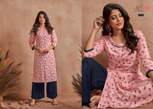 Lilly Mumtaz-Rayon-Kurti-With-Plazzo